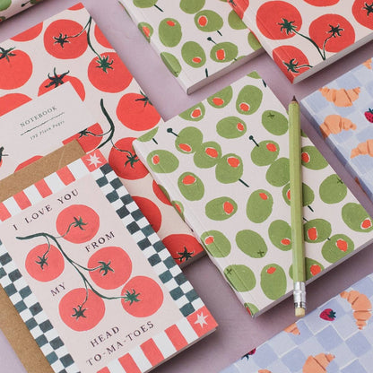 Olives Pocket Notebook | Sister Paper Co.