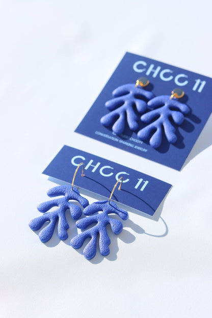 CORAL EARRING: Azure - Studio Choo11