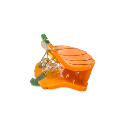 Mini Pumpkin Hair Claw Clip- Jenny Lemons