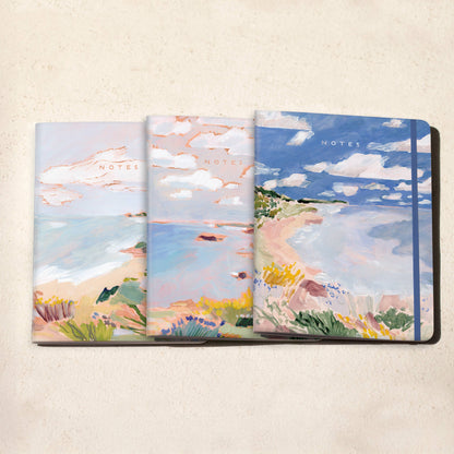 Floral Bluff Sewn Trio Notebook Set