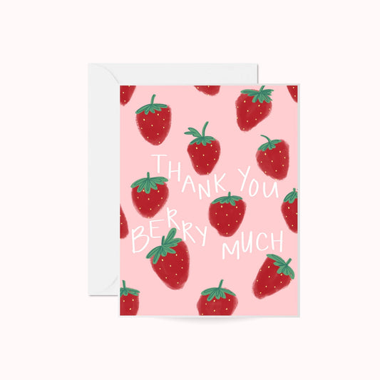 Anna Whitham Co. - Thank You Berry Much Card