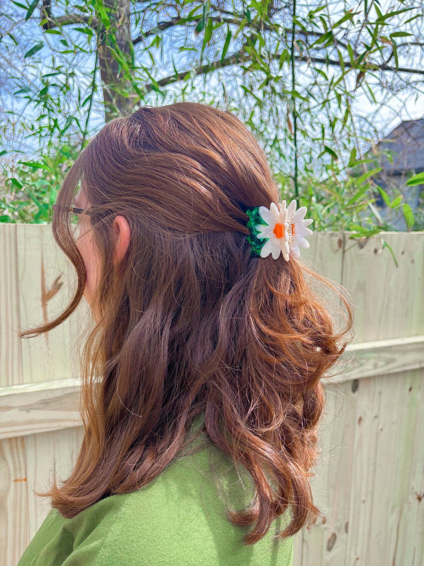 Daisy Claw Clip