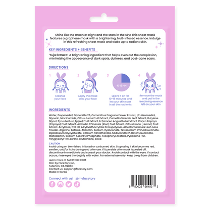 Face Mask - Light My Night