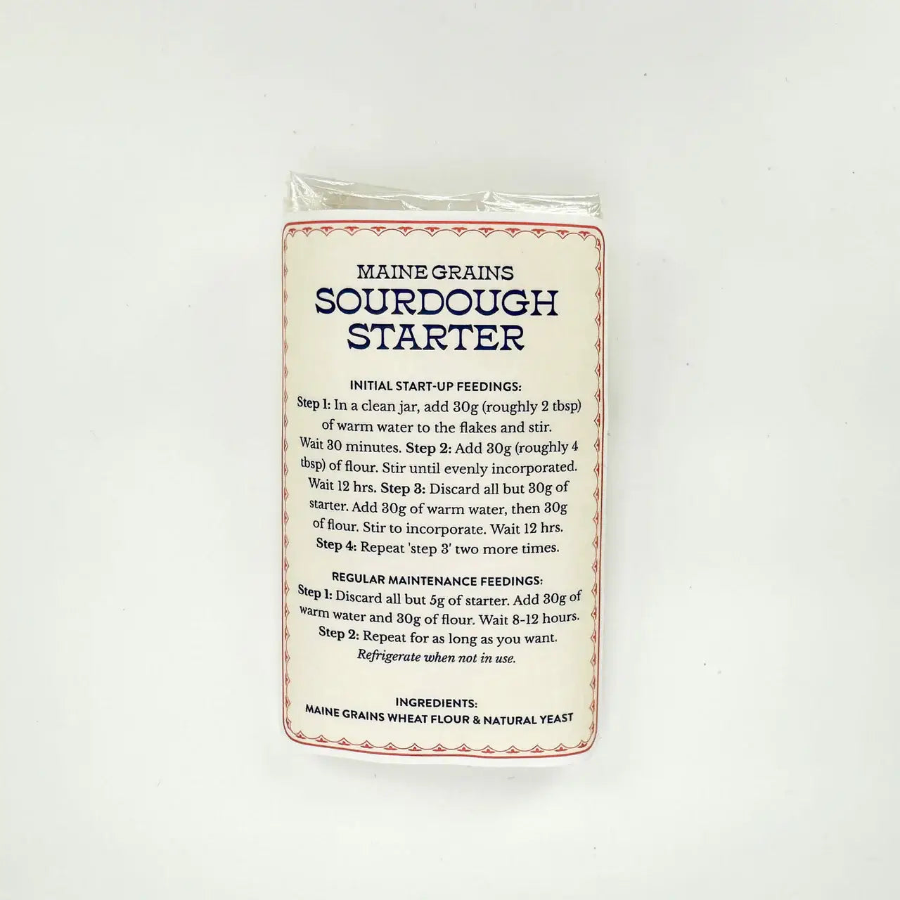 Sourdough Starter- Maine Grains