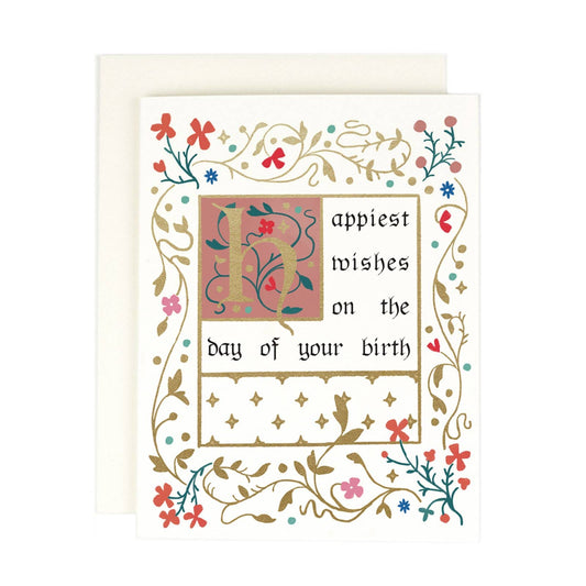 Illuminated Birthday Greeting Card