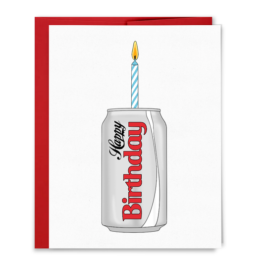 Birthday Soda Card