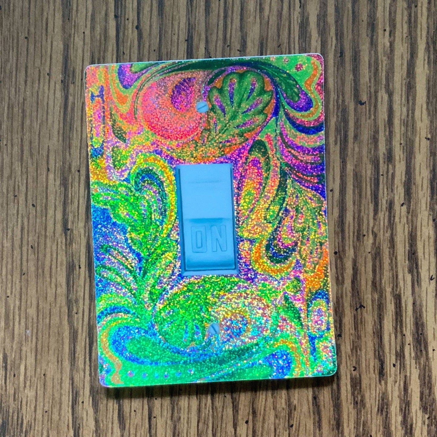 Psychedelic Sparkle ON Sticker, GROW