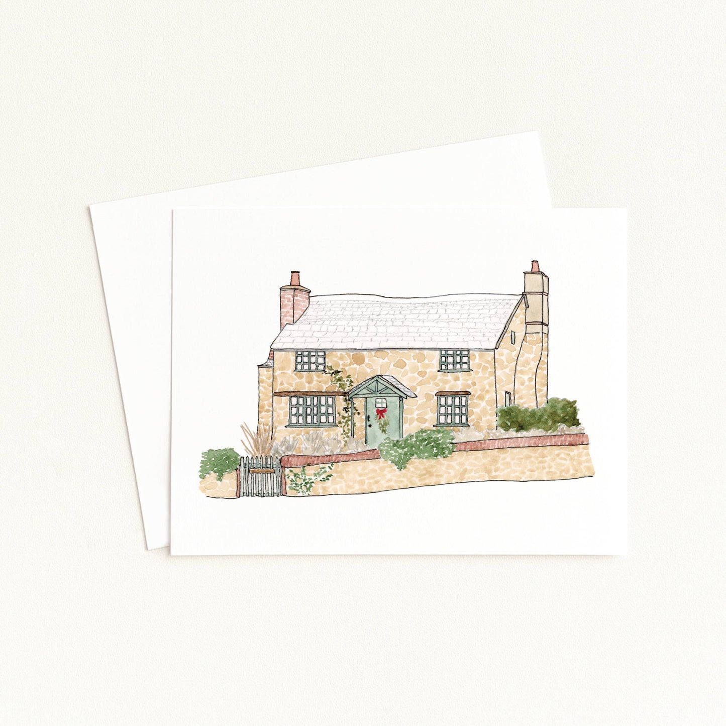 Cottage from The Holiday - Holiday Greeting Card