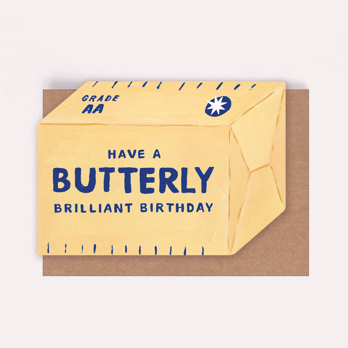 Butter Birthday Card | Sister Paper Co.