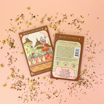 Sow the Magic - German Chamomile Tarot Garden + Gift Seed Packet