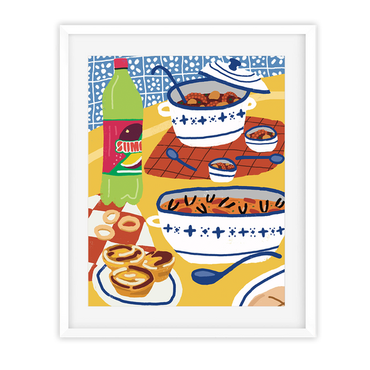 Copper & Print - Food Portuguese Table