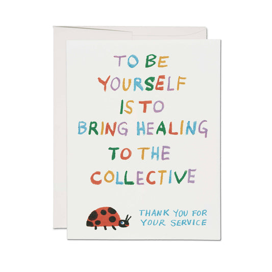 Collective Healing greeting card