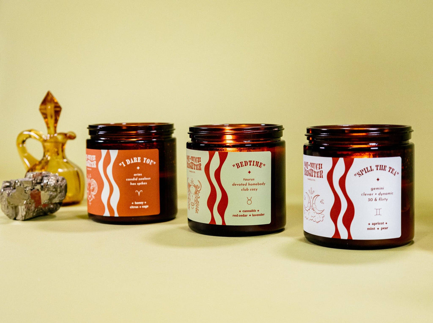 Aries Zodiac Soy Candle
