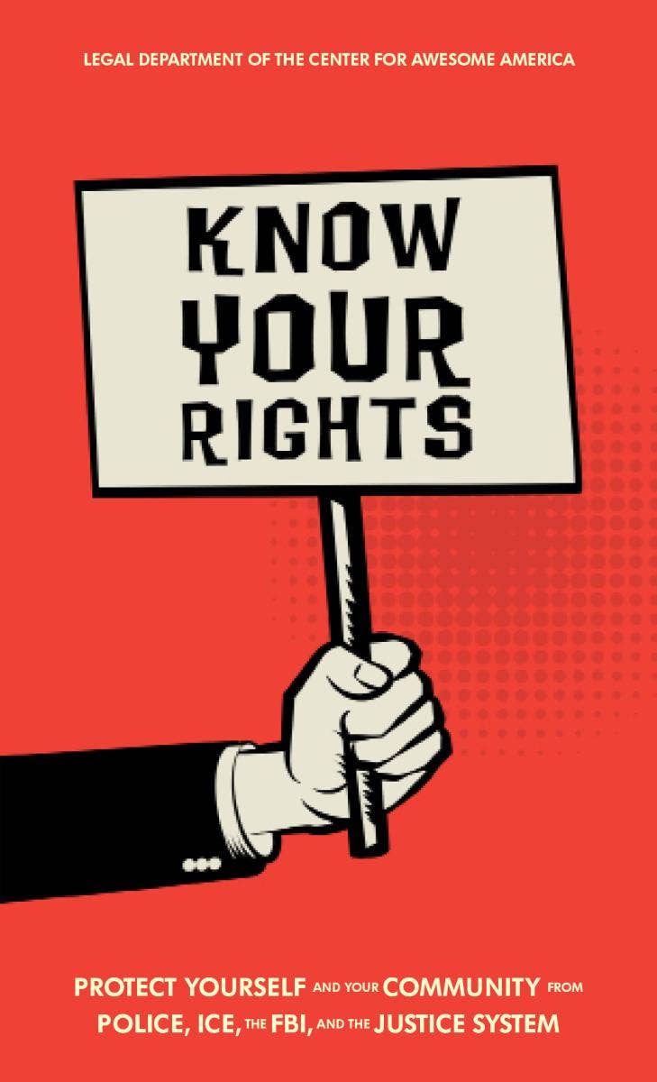 Know Your Rights: Protect Yourself and Your Community (Zine) – Overseasoned