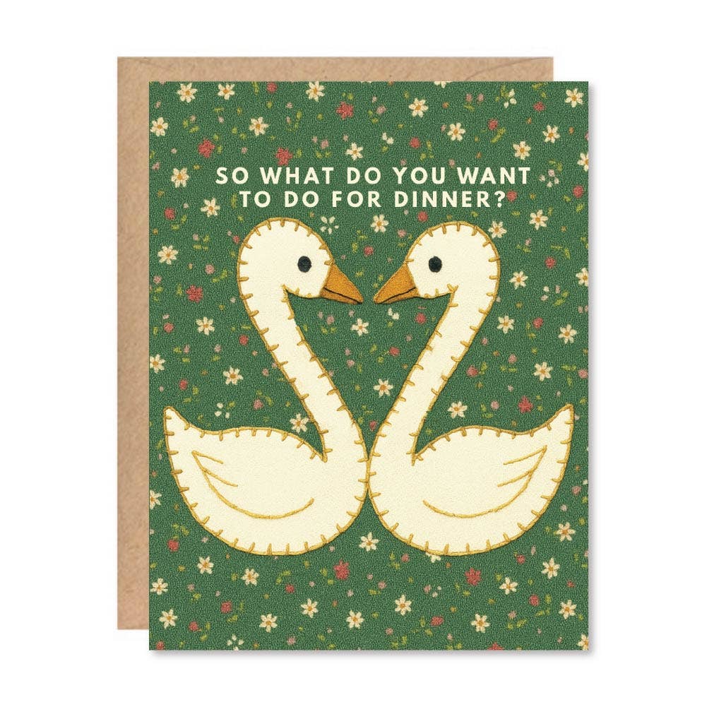Kissing Swans