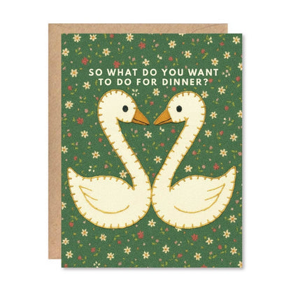 Kissing Swans