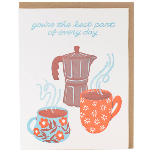 Coffee Date Love Card