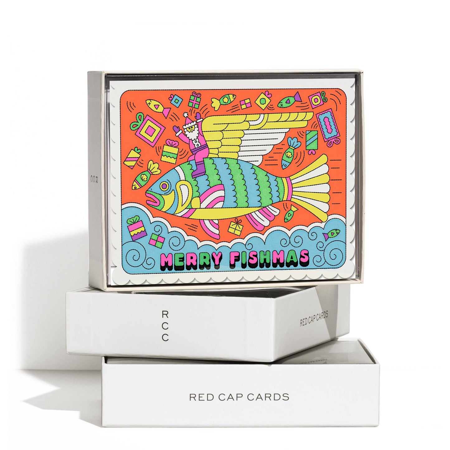 Merry Fishmas greeting card