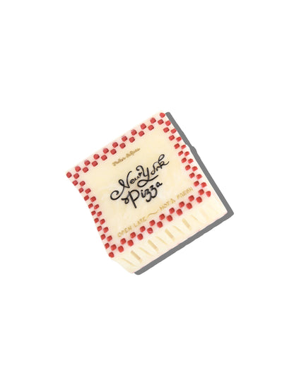 New York Pizza Box Claw Hair Clip- Solar Eclipse