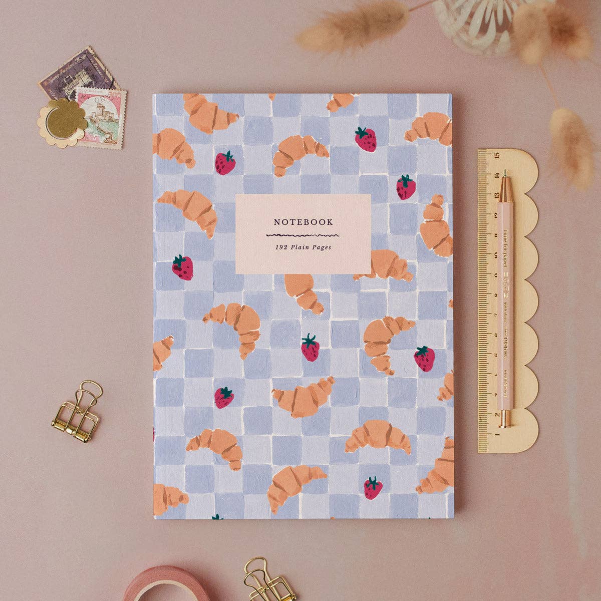 Croissant Cafe Notebook | Sister Paper Co.