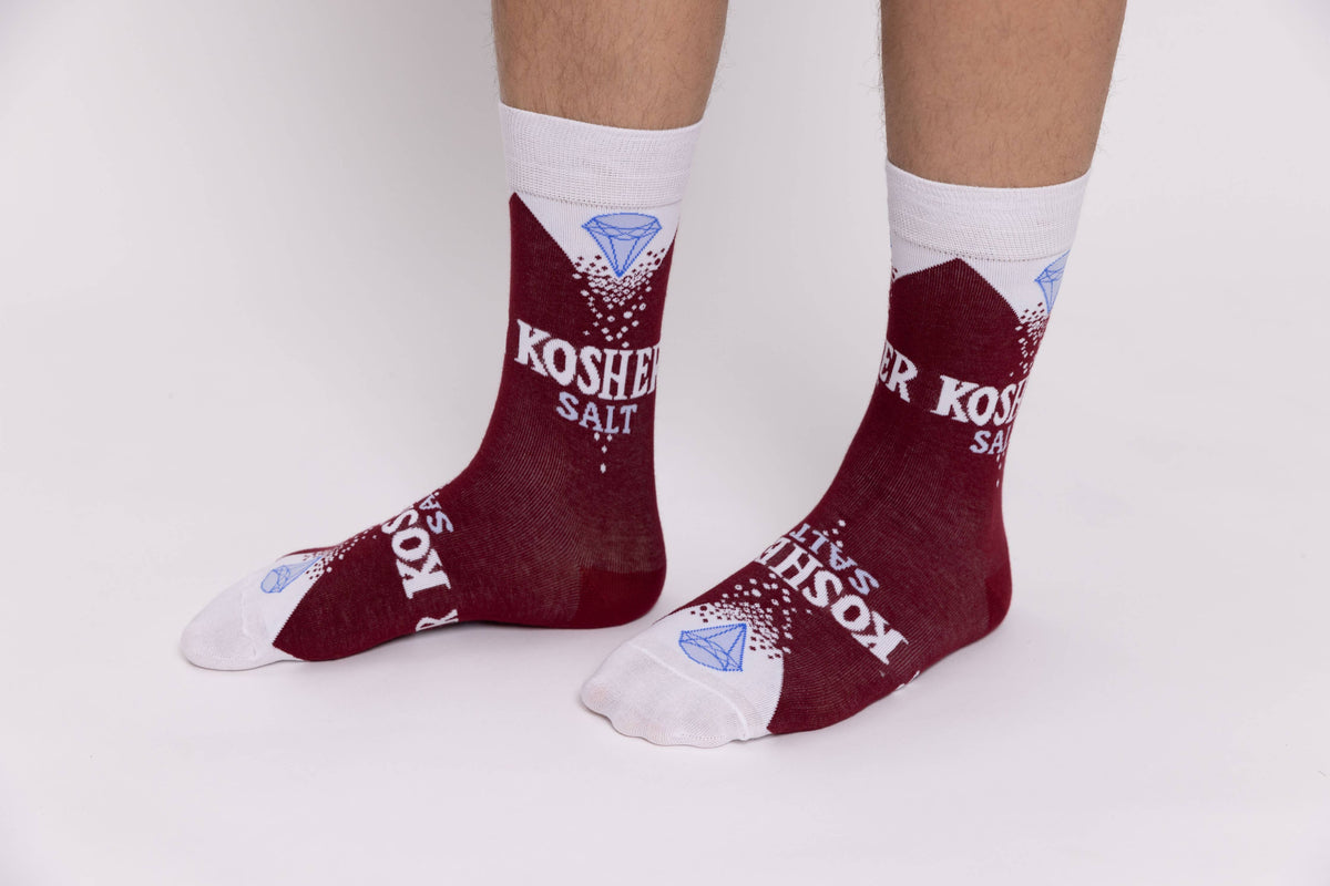 Kosher Salt Socks - Large- Yellow Owl Workshop