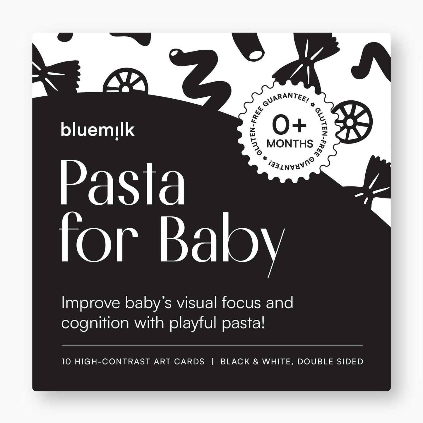 Chunky Deli - Pasta for Baby High-Contrast Art Cards