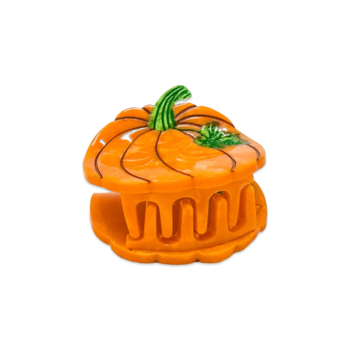 Mini Pumpkin Hair Claw Clip- Jenny Lemons