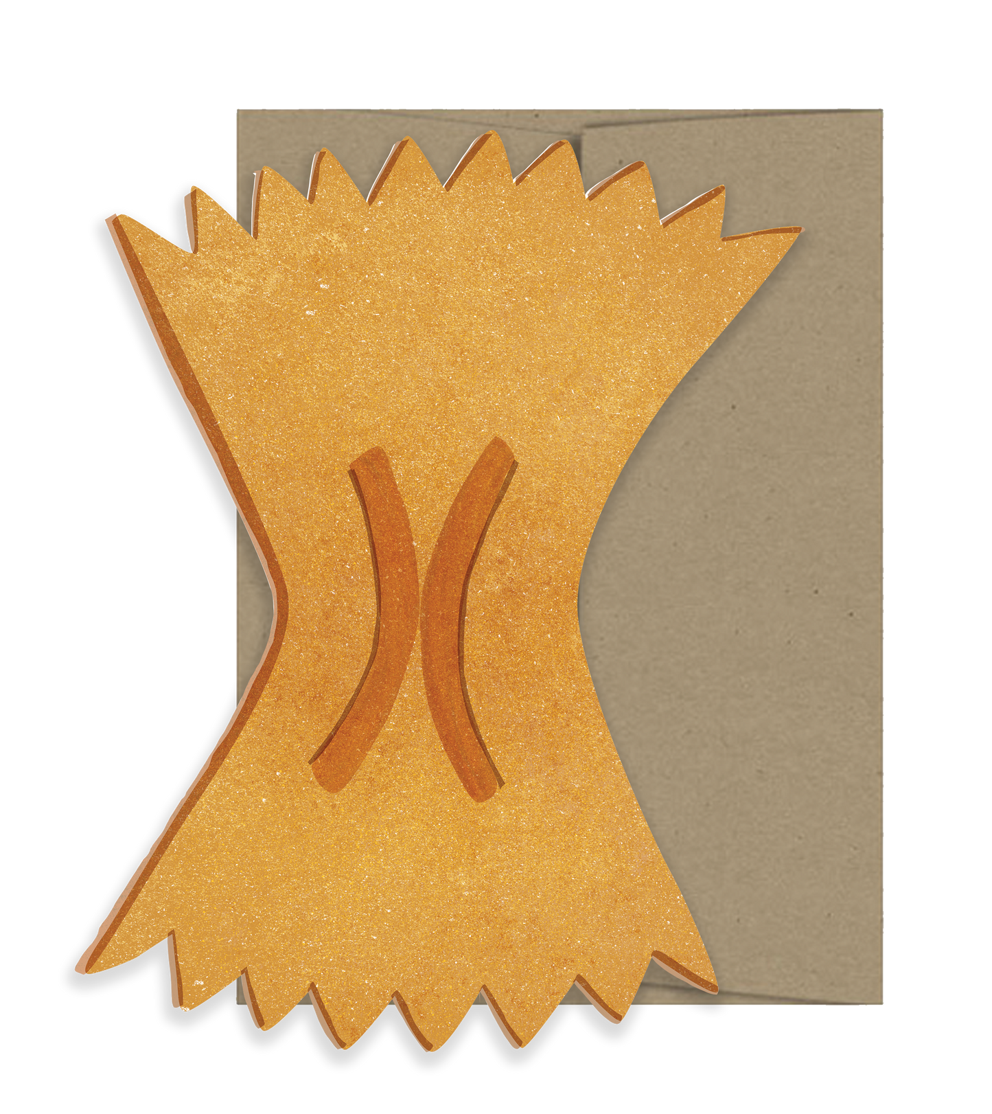 Farfalle Pasta Die Cut Card