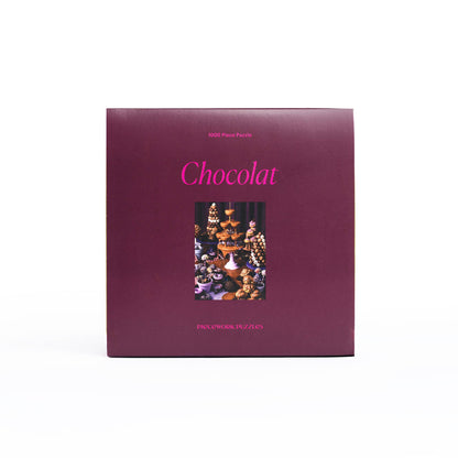 Piecework Puzzles - Chocolat Tin - 1000 Piece Puzzle