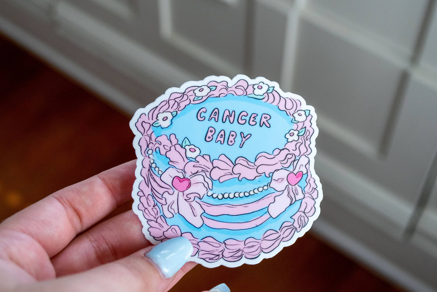 Zodiac Cake Sticker: Gemini