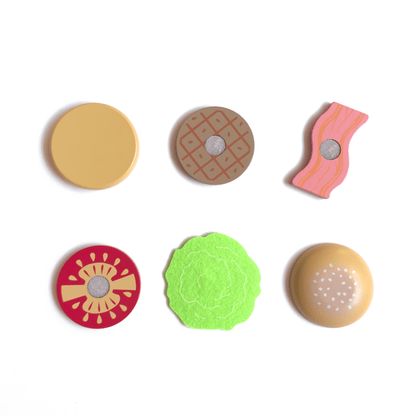 Stacking Hamburger Toy- Chunky Deli