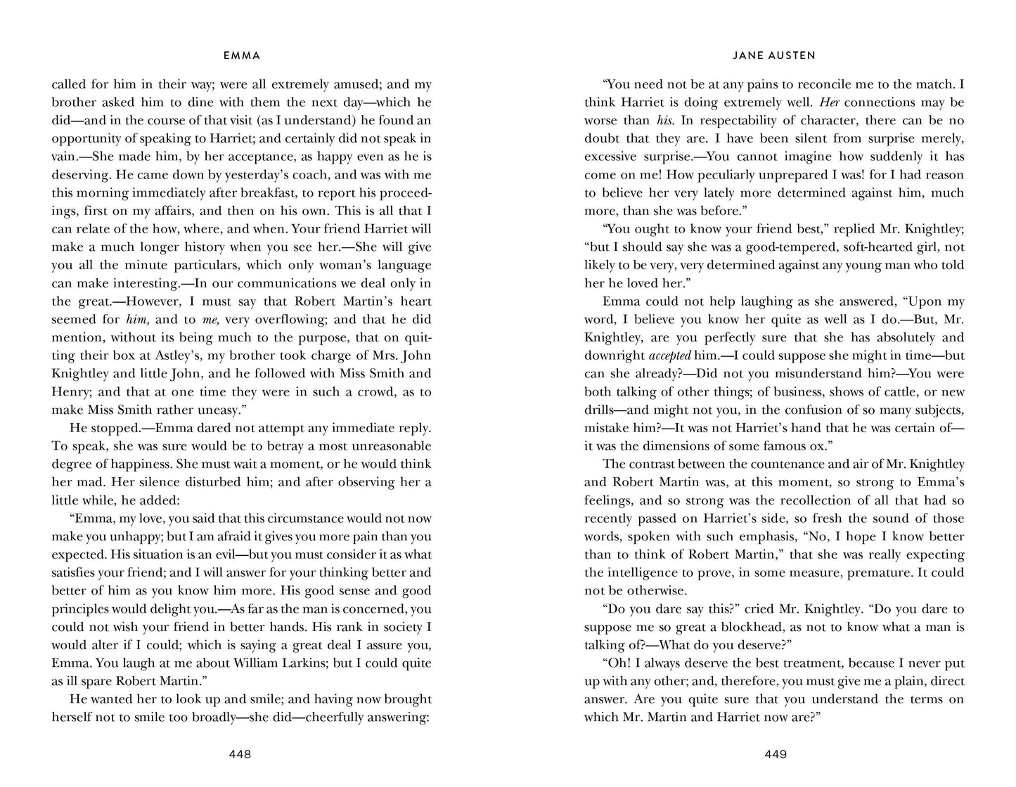 Emma by Jane Austen: Clothbound Edition