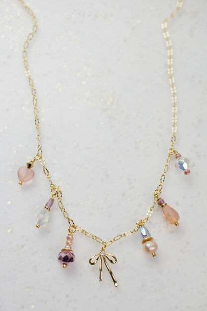 Jill Makes - Bow Charm Necklace
