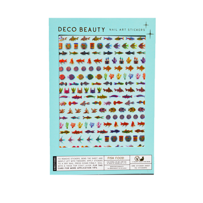Nail Art Stickers - FISH FOOD- Deco Beauty