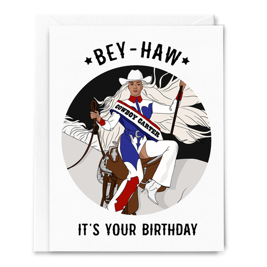 Sammy Gorin LLC - Bey-Haw Birthday Card