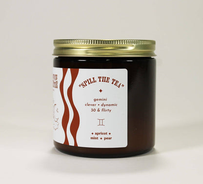 Gemini Zodiac Soy Candle