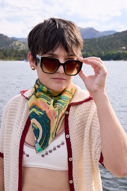 Handker Bandanas - No. 140 Marble Bandana