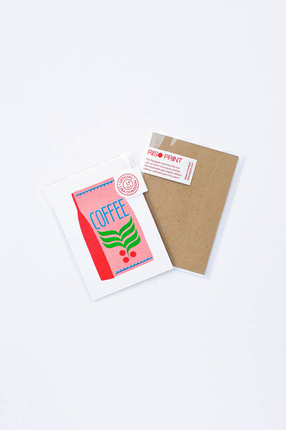 Lisa Congdon Art & Illustration - Coffee mini Risograph