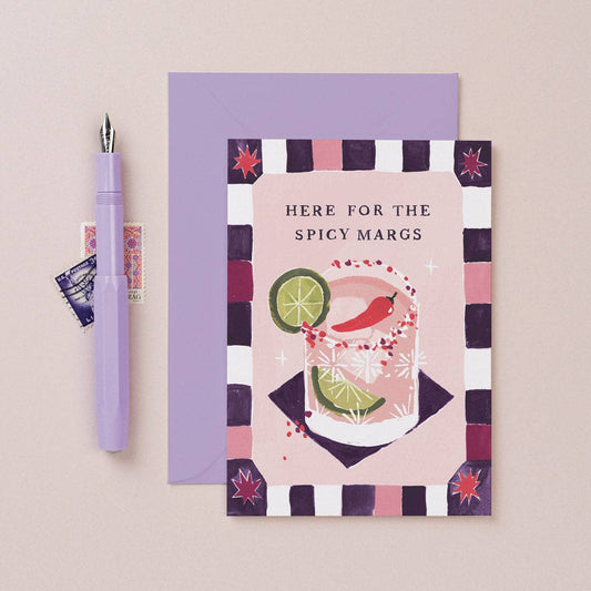 Spicy Margarita Birthday Card | Sister Paper Co.