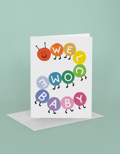 Caterpillar Greeting Card
