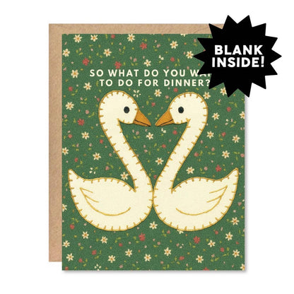 Kissing Swans