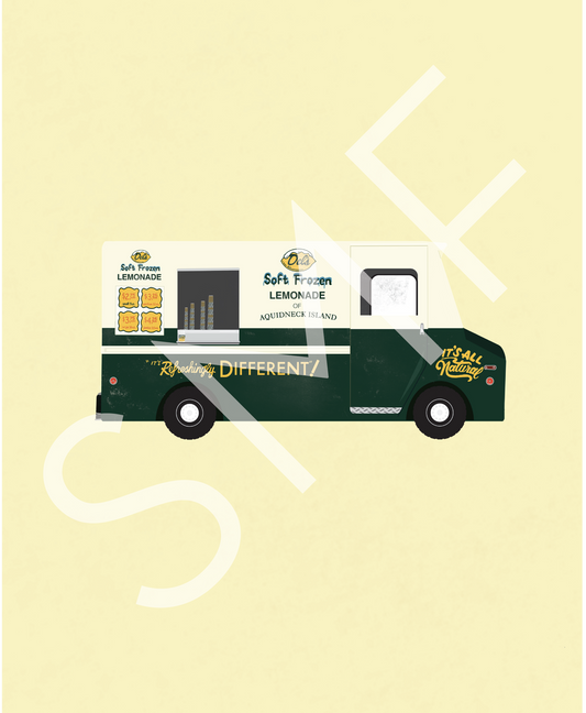 Shannon Farrar - Del's truck print