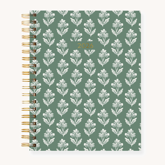 Forget Me Nots 2026 Yearly Planner: 7x9 Elyse Breanne Design