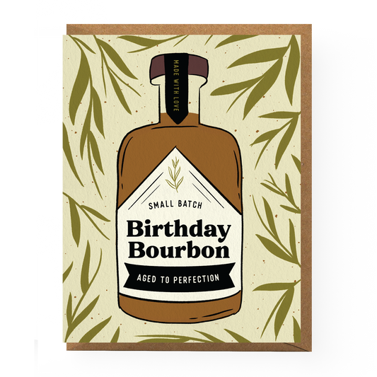 Boss Dotty Paper Co - Birthday Bourbon Card