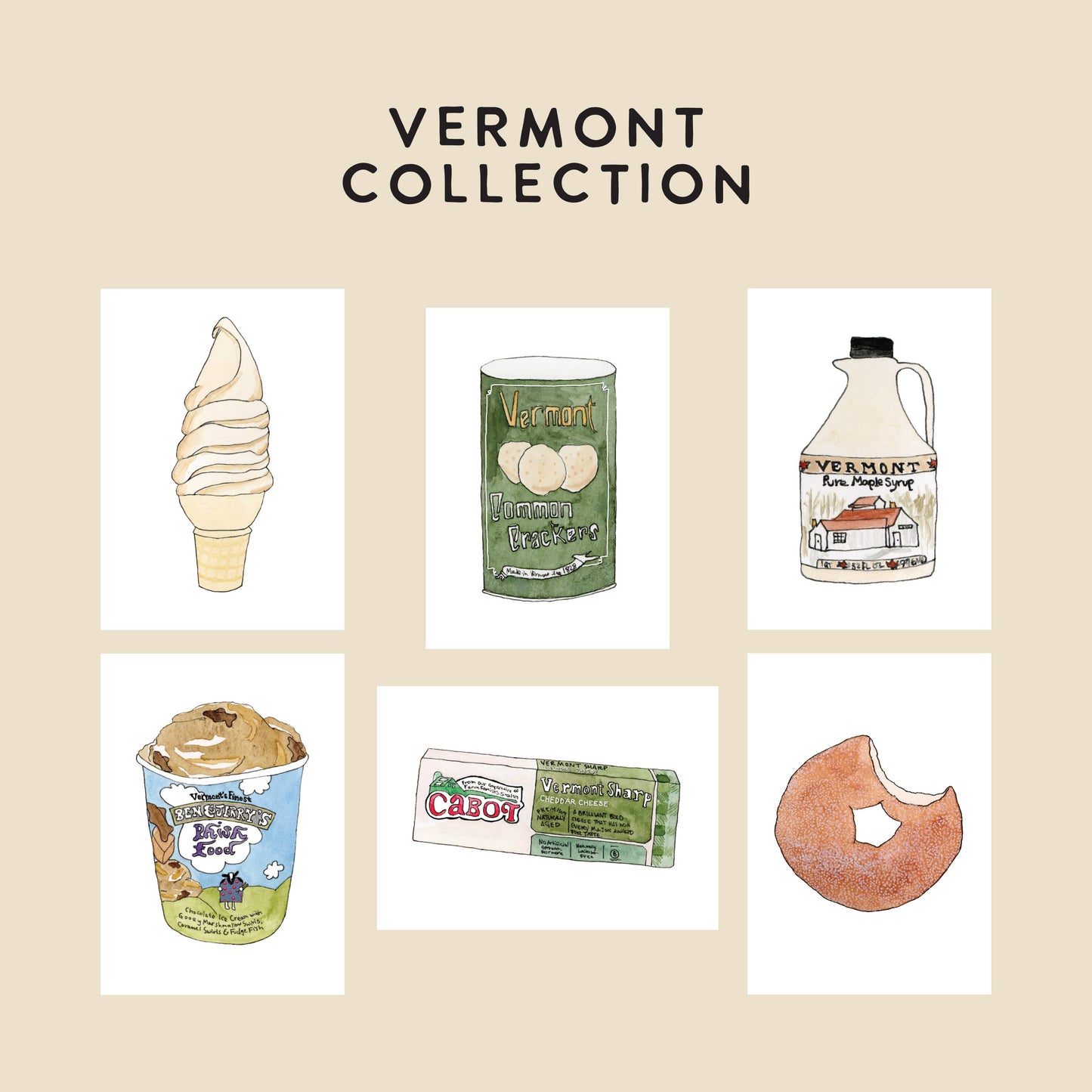 Tiny Prints -  New England Summer- Sarah Wormann Art
