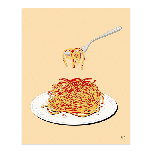 Marianna Fierro Shop - Spaghetti Print