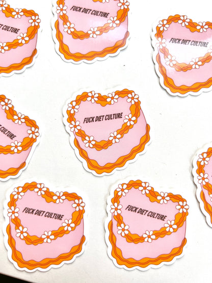 Fuck Diet Culture Sticker