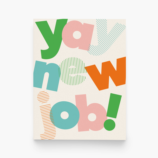 paper&stuff - Yay New Job Greeting Card