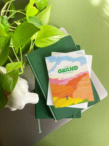 Grand Birthday Card- Karen Schipper
