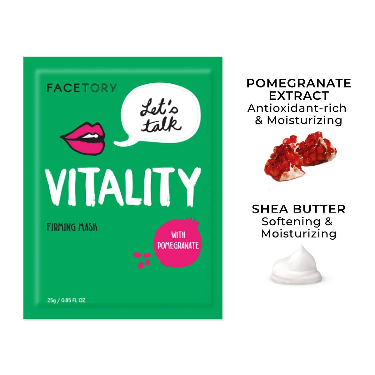FaceTory - Face Mask - Firming - Let's Talk Vitality